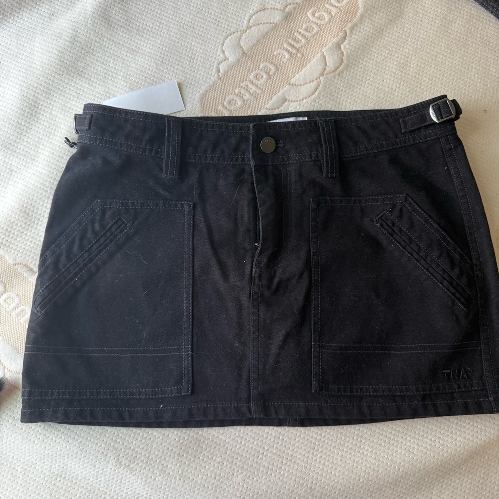Aritzia TNA Black Mini Skirt